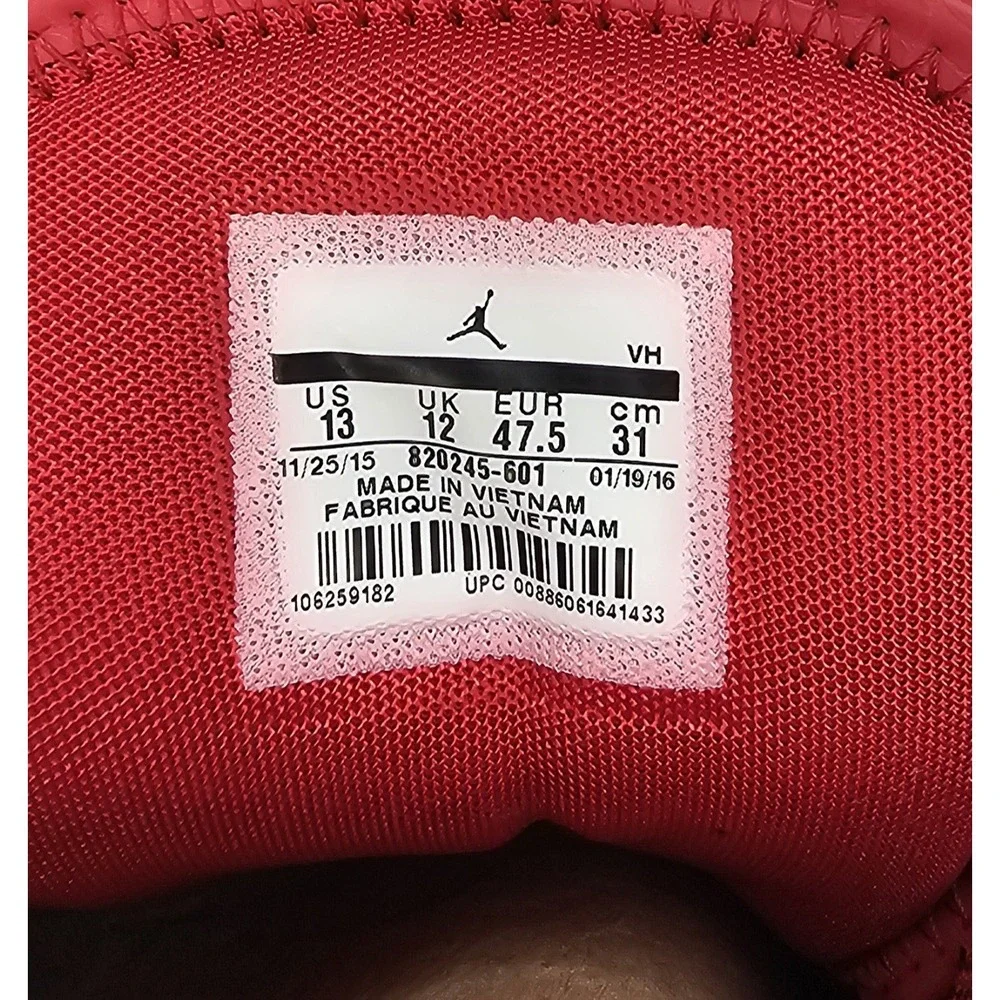 Jordan advantage size